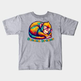 Tired monkey Kids T-Shirt